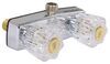 indoor shower outdoor valves phoenix faucets rv valve w/ d-spud - dual knob handle chrome