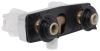 indoor shower outdoor phoenix faucets rv valve w/ vacuum breaker - dual knob handle chrome