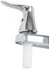 kitchen faucet gooseneck spout phoenix faucets catalina rv w/ pull down - dual lever handle chrome
