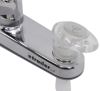 kitchen faucet standard sink phoenix faucets catalina rv w/ sprayer - dual lever handle chrome