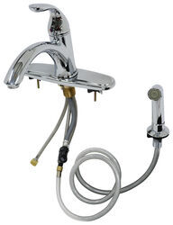 Phoenix Faucets Hybrid RV Kitchen Faucet w/ Sprayer - Single Lever Handle - Chrome - PF231322