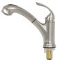 kitchen faucet standard sink phoenix faucets hybrid rv w/ pull out spout - single lever handle brushed nickel