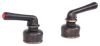 rv faucets replacement teacup handle set for phoenix dual - rubbed bronze