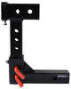 adjustable height no ball patriot hitches drop hitch receiver adapter - 2 inch 11 rise/drop 7k