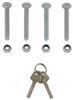 trailer cargo organizers landscaping rack parts pack'em trimmer arm kit for utility trailers or lawn mowers - qty 1