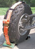 6 - 10 feet long pack'em wheel tie-down kit for truck beds and trailers 30 inch tires 800 lbs