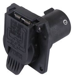 Pollak Replacement 7-Pole, RV-Style Trailer Connector Socket - Vehicle End - PK11893