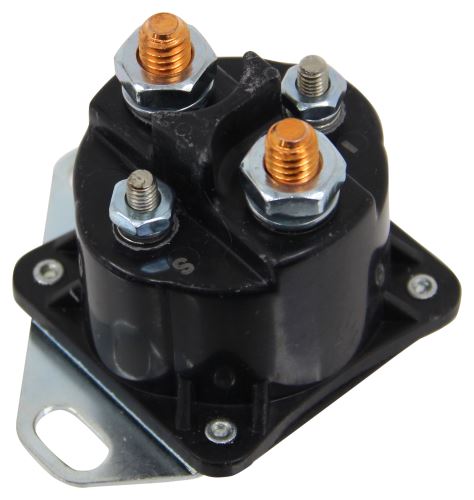 Starter Solenoid - SPST - 12 Volt - 100 Amp - Intermittent Duty - 2 ...