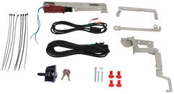 Pop & Lock Custom Tailgate Lock - Power Lock and Manual Lock - Black - PL8660