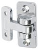 utility hinge 2-3/8 inch wide - long x chrome plated steel