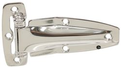 Strap Hinge - 5-1/2" Long x 3-1/4" Wide - Stainless Steel - PLR104SS