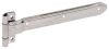 strap hinge 2 inch wide square corner t-strap w/ reverse bracket - 270 degree 16 long stainless steel