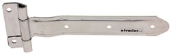 Over the Seal T-Strap Hinge w/ Narrow Bracket - 180 Degree - 12"Long - Polished Stainless Steel - PLR2512-SSP