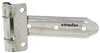 strap hinge t-strap for side and rear trailer doors - 8 inch long polished stainless steel