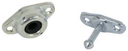 Plunger and Socket Trailer Door Holder - 1-3/4" Plunger - Zinc Plated Steel - PLR62-66