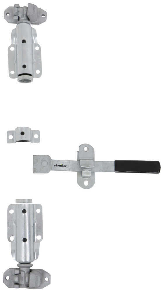 Cam Action Lockable Door Latch Kit For Large Enclosed Trailers Zinc Plated Steel Polar 8968