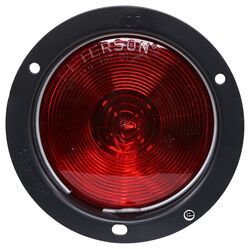 Peterson Trailer Tail Light w/ Steel Housing - Stop, Turn, Tail - Incandescent - Red Lens