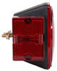 tail lights 5-15/16l x 4-1/2w inch peterson light for trailers over 80 wide - 7 function square driver side