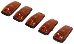 Pacer Performance Hi-Five Truck Cab Light Kit - Chevy/GM - 5 Piece - White Bulbs - Amber Lens - PP20-220