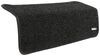 rv interior rugs step and landing prest-o-fit rug - 23-1/2 inch wide x 13-1/2 deep black qty 1