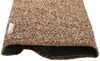 straight steps mildew resistant removes dirt uv weather wraparound prest-o-fit exterior rv step rug - 20 inch wide light brown qty 1