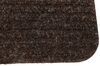 rv interior rugs 23-1/2 x 8 inch prest-o-fit step rug for landings - wide deep brown qty 1