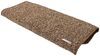 curved steps straight mildew resistant removes dirt uv weather wraparound prest-o-fit exterior rv step rug - 23 inch wide light brown qty 1