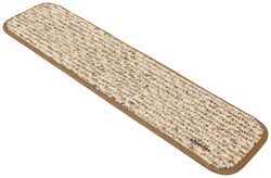 Prest-O-Fit Interior RV Step Rug for Landings - 23-1/2" Wide x 6" Deep - Pecan - Qty 1 - PR45VR