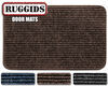 rv door mats prest-o-fit ruggids mat - 19 inch long x 30 wide brown qty 1