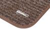rv door mats 30 x 19 inch prest-o-fit ruggids mat - long wide brown qty 1