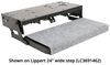 straight steps 23 inch wide prest-o-fit outrigger exterior rv step rug - gray qty 1