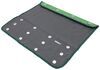 prest-o-fit rv step covers curved steps straight mildew resistant removes dirt uv weather wraparound exterior rug - 23 inch wide green qty 1