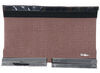 morryde steps 19-1/2 inch wide prest-o-fit 2-piece step rug set for stepabove rv - black