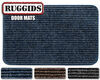 rv door mats prest-o-fit ruggids mat - 19 inch long x 30 wide blue qty 1
