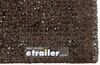 curved steps straight 18 inch wide prest-o-fit wraparound exterior rv step rug - brown qty 1