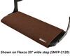 0  straight steps 1 step prest-o-fit outrigger exterior rv rug - 18 inch wide brown qty