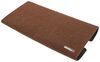 straight steps 18 inch wide prest-o-fit outrigger exterior rv step rug - brown qty 1