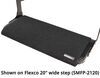 0  straight steps 1 step prest-o-fit outrigger exterior rv rug - 18 inch wide black qty