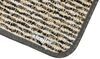rv interior rugs 23-1/2 x 10 inch prest-o-fit step rug for landings - wide deep tan qty 1