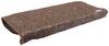 curved steps straight mildew resistant removes dirt uv weather wraparound prest-o-fit exterior rv step rug - 23 inch wide brown qty 1