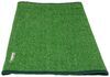curved steps straight 20 inch wide prest-o-fit wraparound exterior rv step rug - green qty 1