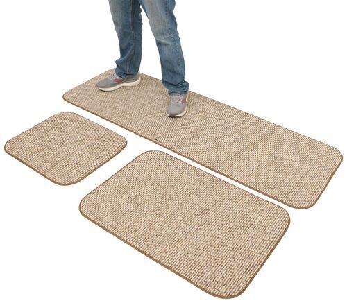 etrailer Reversible RV Outdoor Rug w/ Stakes - 10' Long x 22' Wide