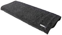 Prest-O-Fit Wraparound Exterior RV Step Rug - Straight - 23" Wide - Black - Qty 1 - PR95FR