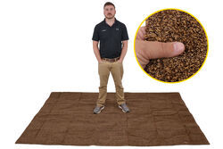 Prest-O-Fit Surface Mate RV Outdoor Rug - 6' Long x 9' Wide - Brown - PR96ZR