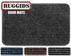 rv door mats prest-o-fit ruggids mat - 19 inch long x 30 wide granite qty 1