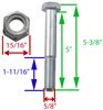 adjustable trailer coupler bolts pro series mounting for adjustable-channel couplers