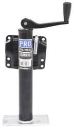 Pro Series Round, Snap-Ring Swivel Jack - Bolt On - Topwind - 10" Lift - 2,000 lbs - PS1400300303