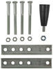 boat trailer bolt-on pro series snap-ring swivel marine jack - bolt on sidewind 10 inch lift 1 000 lbs