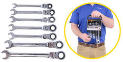 Ratcheting Wrench Set - Metric - 180 Degree Flex Head - 7 Pieces - PT39FR