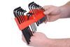 screwdrivers and nut drivers wrenches hex keys key set - sae metric alloy steel 25 pieces